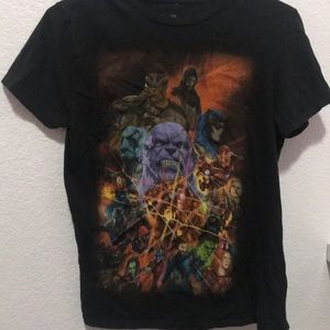 BLACK INFINITY WAR GRAPHIC TEE